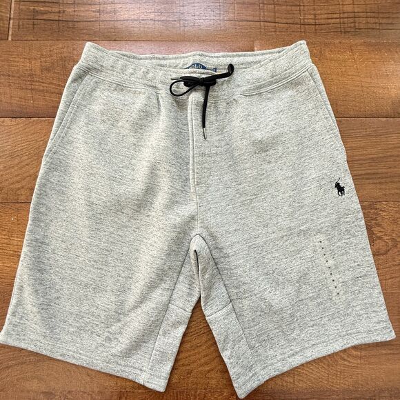 Polo Ralph Lauren Mens Size M Gray Fleece Shorts Stadium NWOT - Picture 1 of 12